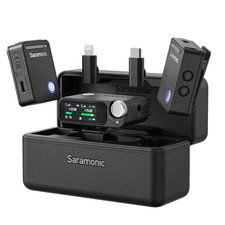 Saramonic Ultra 2-Person Universal Wireless Mic System USB-C and 5-Pin ULTRA01 