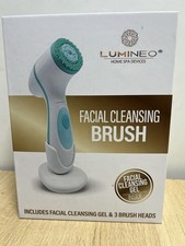 Lumineo Facial Cleansing Brush Includes Facial Cleansing Gel &3 Brush Heads