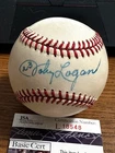 JOHNNY LOGAN SIGNED AUTOGRAPHED ONL BASEBALL!  Braves, Pirates!  JSA