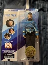 Mr Spock  Star Trek Classic 8" Action Figure 2018 MEGO TV Favorites New ,rare