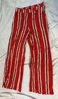 Flawless Multi Color Striped Size Small Lightweight Wide Leg Pants By Lulumari — photo 1