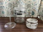 Vtg PYREX Glass 9 Cup Coffee Purcolator With Pieces Minor Damage As-Is