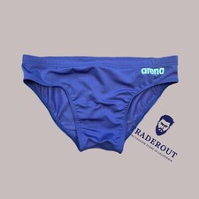 Arena men water dusk blue team Swim Brief bikini swimwear size 30 32 34 36