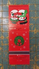 Vintage - Matchbook Cover - Seasons Greetings - Hallmark -Made in USA #G79