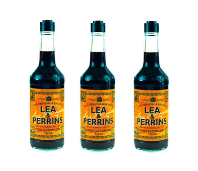Lea und Perrins Worcestershire Sauce Dreierpack: 3 x 150ml Worcestersauce