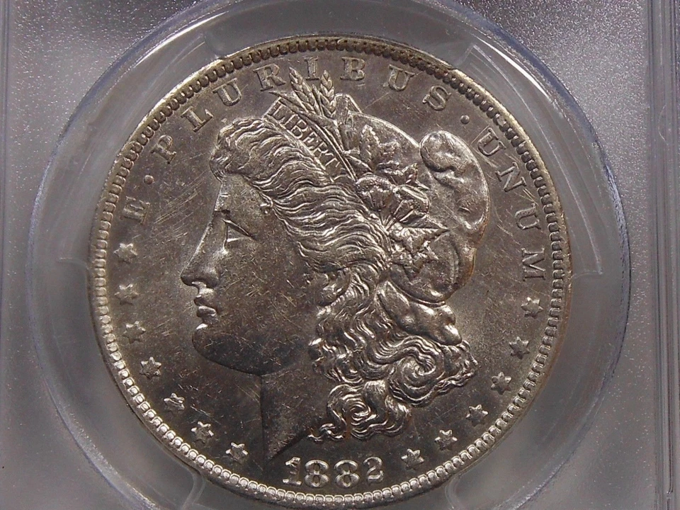 1882-O $1 Morgan Silver Dollar PCGS AU VAM 5 O/S Broken ~TOP 100~ - Image 2 of 4