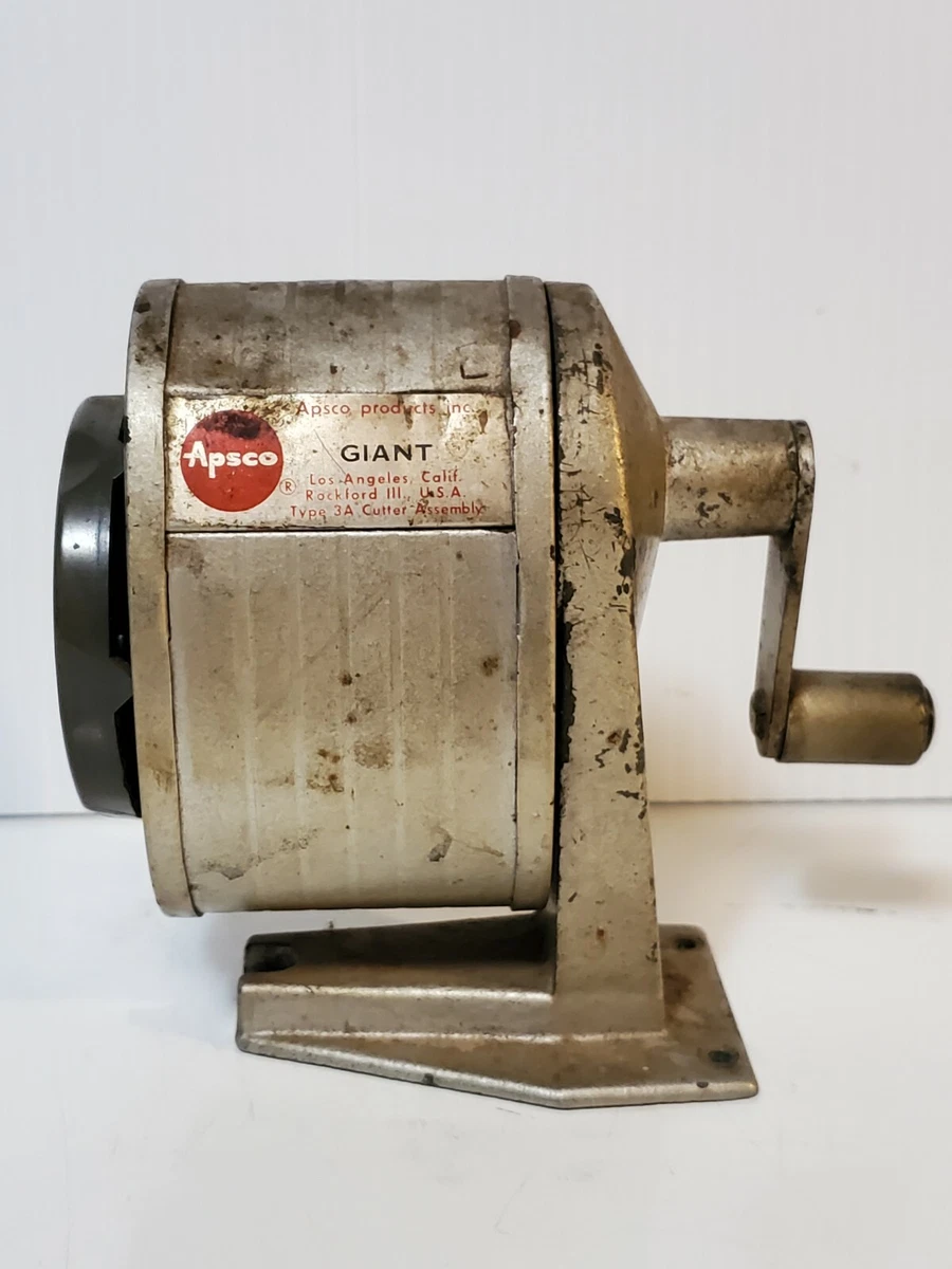 Vintage Old School Pencil Sharpener Apsco Product  GIANT  Multiple Size