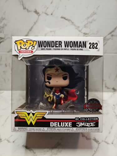 Wonder Woman (Jim Lee) Exclusive Pop! Deluxe Vinyl Figure #282