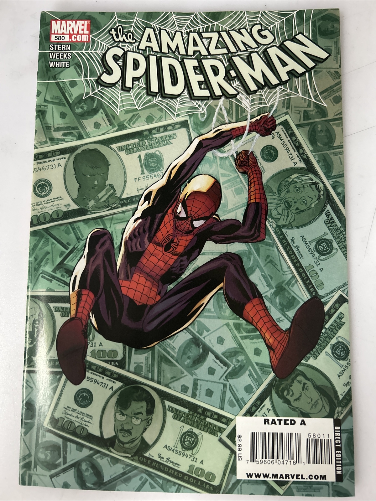 The Amazing Spider-Man #580 Marvel Comics 2009