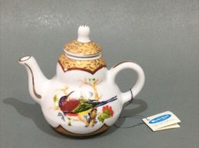 Porcelain Art Miniature Tea Pot