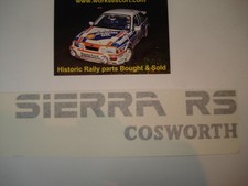 SIERRA COSWORTH REAR DECAL 3 DOOR 