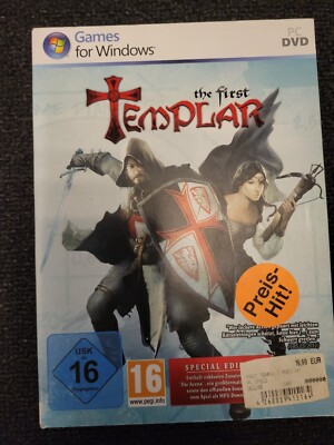 The First Templar Special Edition - Action, Adventure, Third-Person (PC, 2011)
