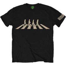 Image of The Beatles Abbey Road Silhouette T-Shirt OFFICIAL