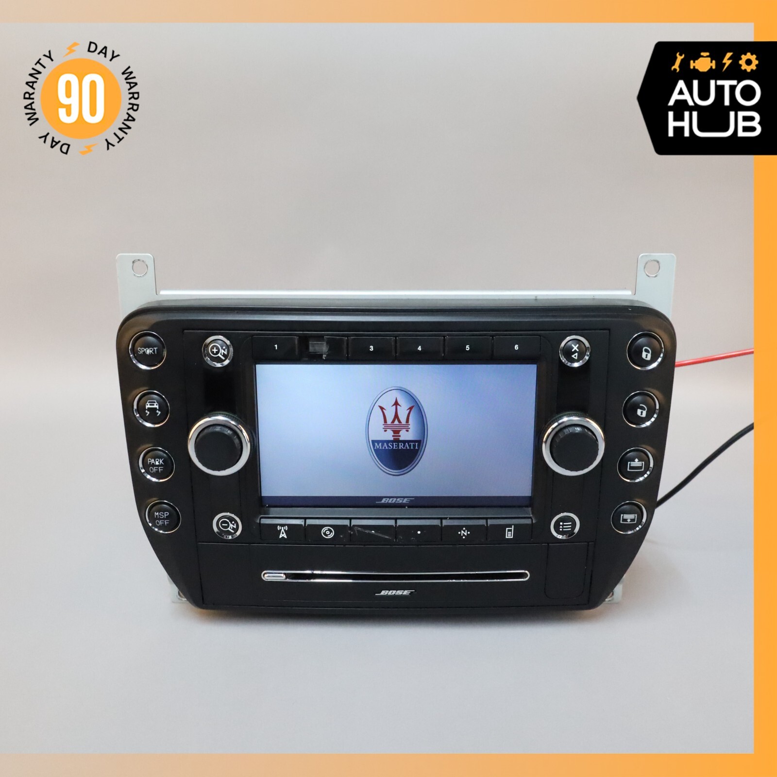 09-10 Maserati Quattroporte M139 Command Head Unit Navigation Radio OEM 50k