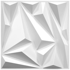 33 Pack 3d Wall Panels For Interior Wall Decor Modern Diamond Wall Panels 12''x1