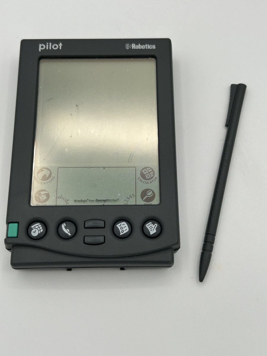 RARE US Robotics Palm Pilot 5000 1st Generation with Stylus Case