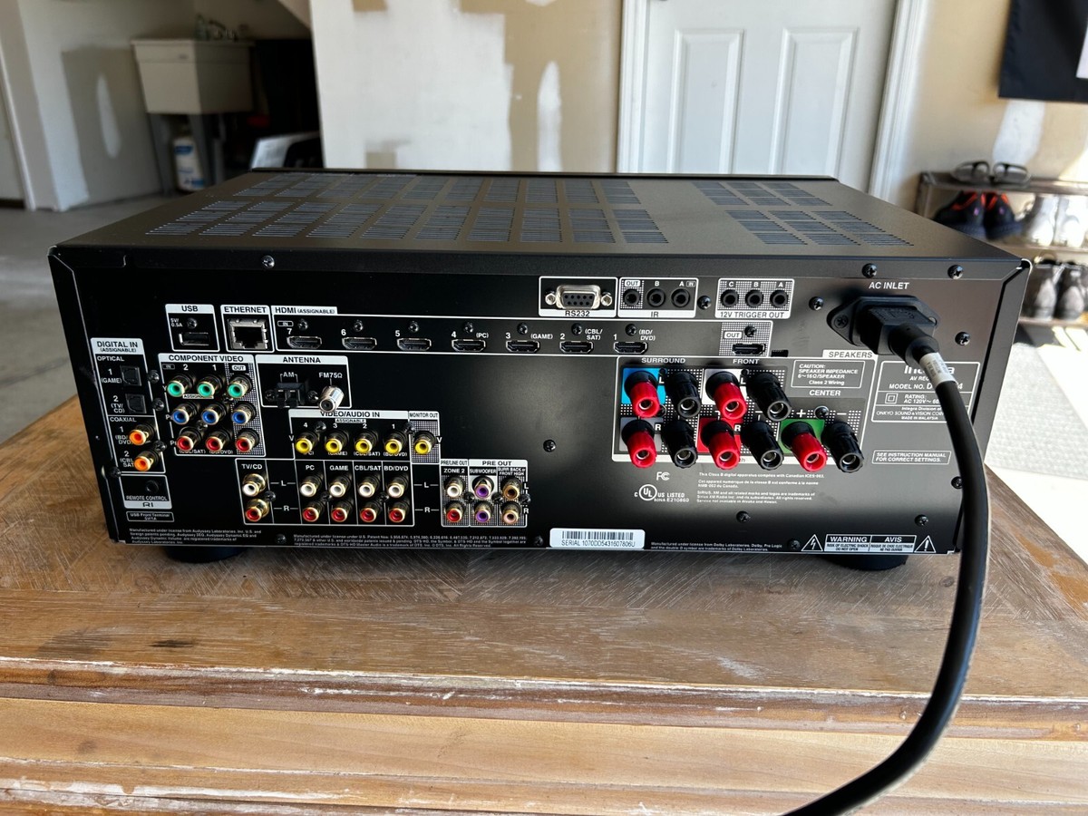 Integra DTR 20.4 AV Receiver DTS-HD QDEO HDMI 4K Upscaling | eBay