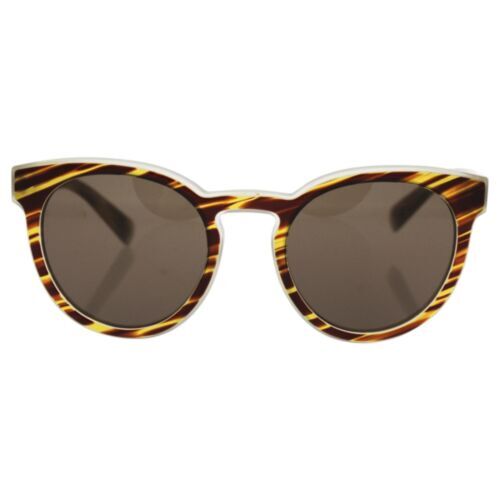 New DOLCE & GABBANA DG4158P 2660/T5 55mm Brown DG Monogram 