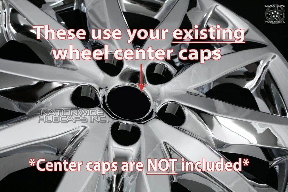 4 хромированных 18-дюймовых колпака ступицы колпаки обода для Mazda 3 Grand Touring 2017 2018 годов выпуска - Изображение 4 из 4