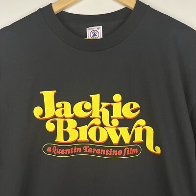 RARE 90s Vintage Jackie Brown Movie Promo Shirt Pulp Fiction