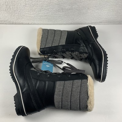 JBU by Jambu Siberia B2S1B91 Water-Resistant Snow Boot Womens 11M Faux Fur S0331