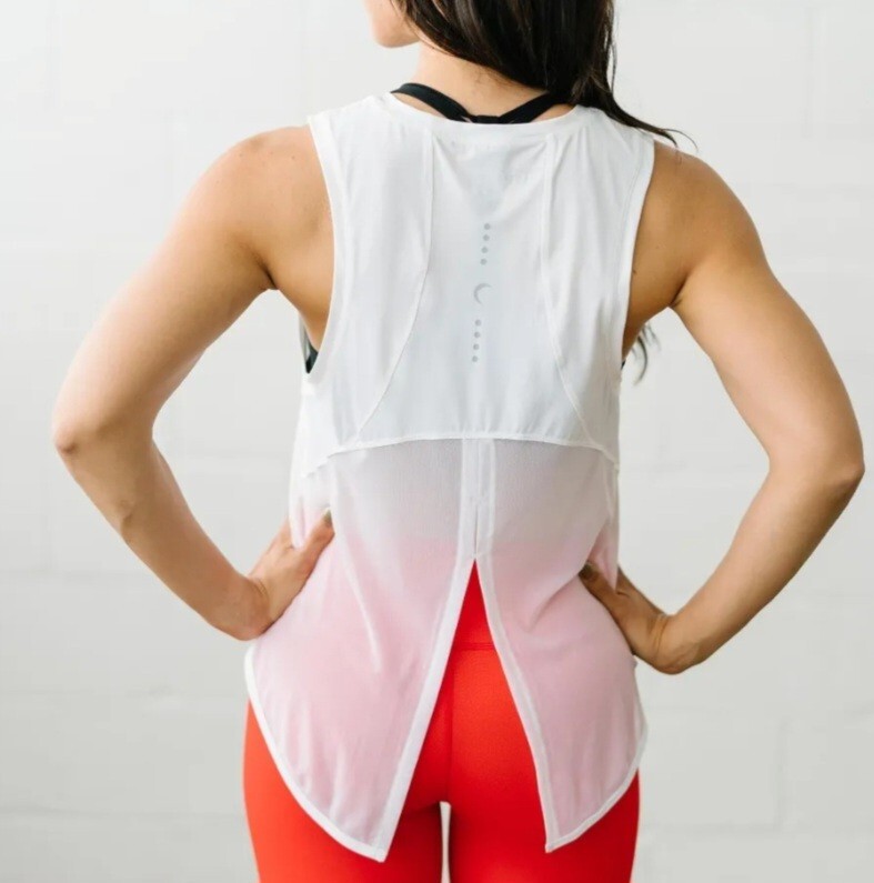 Barely Worn - ZYIA ACTIVE - Panel Split Back Mesh… - image 5