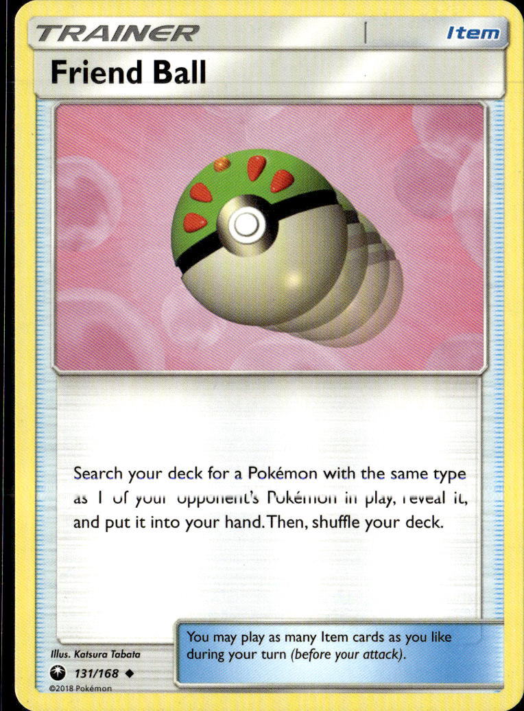 Pokemon Friend Ball 131/168 Celestial Storm Non Holo Uncommon 3 Card Lot