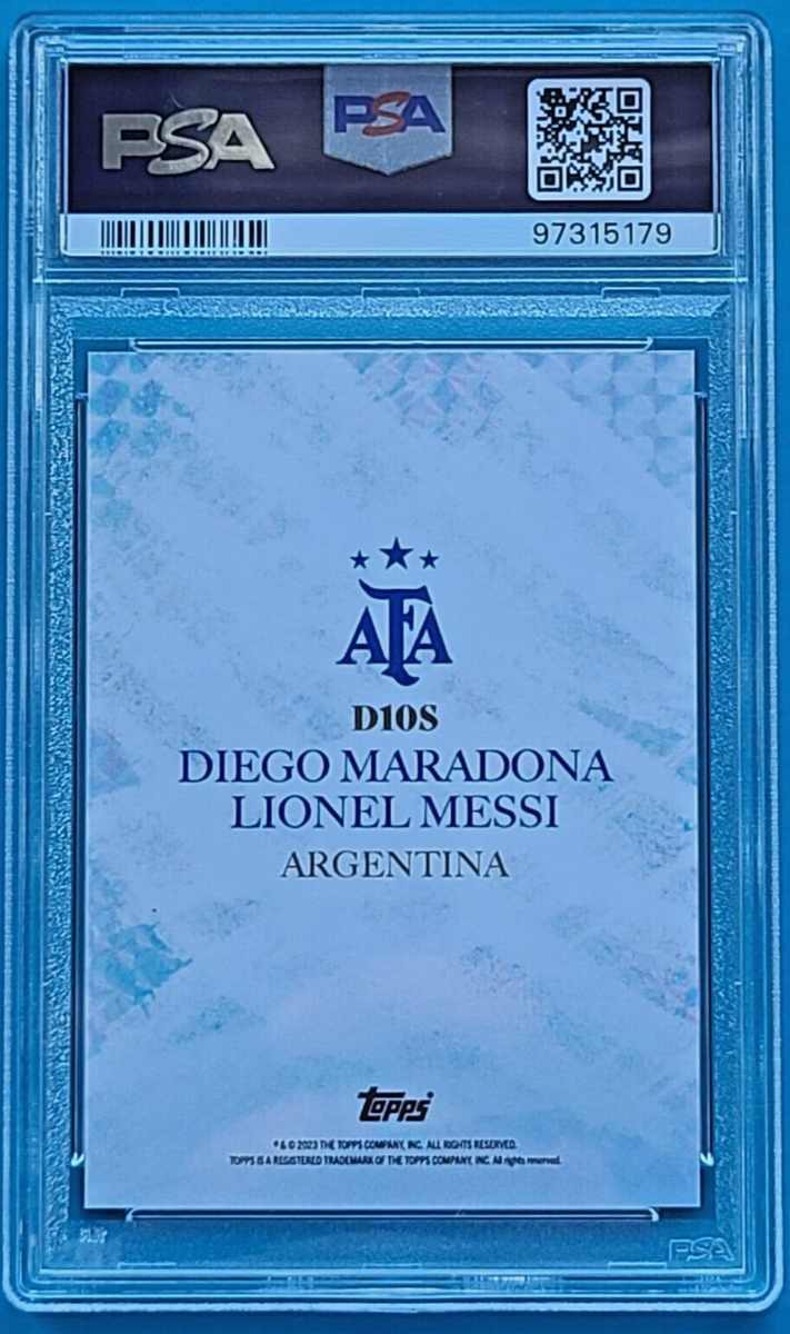 2022-23 Topps Argentina Champions /49 SSP Diego Maradona Lionel