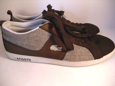 brown leather casual sneakers