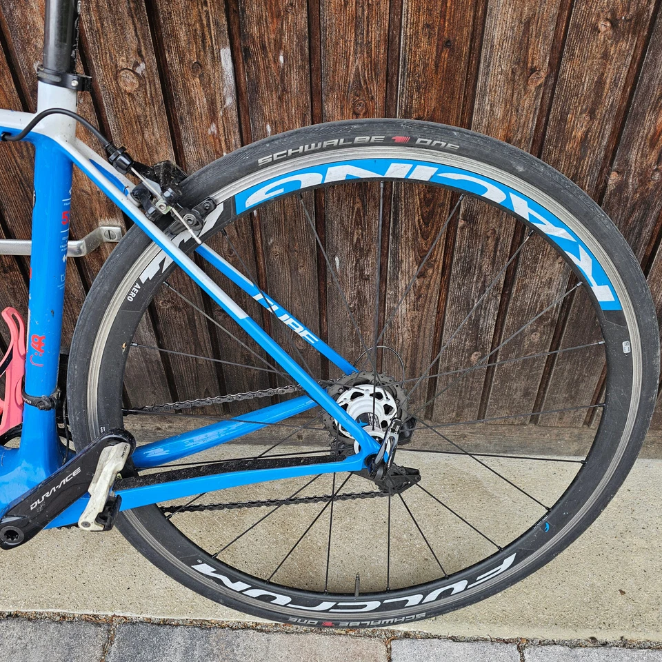 Rennrad Cube Litening C:68 2017 team Wanty Gr. 52 Carbon Shimano Dura Ace elektr - Bild 4 von 4