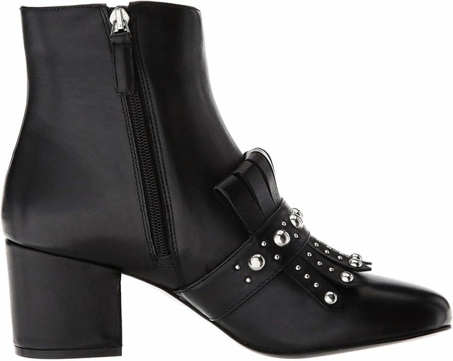 qamile block heel booties