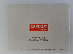 Nintendo Game Manual Notice: Mega Man IV 4  NES-4V-USA English