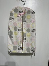 Vintage Little Hanging Diaper Stacker-Monkey Chevron