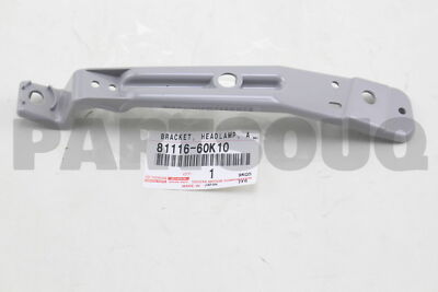 8111660K10 Genuine Toyota BRACKET HEADLAMP A 81116-60K10 | eBay 8111660K10 Genuine Toyota BRACKET HEADLAMP A 81116-60K10 | eBay