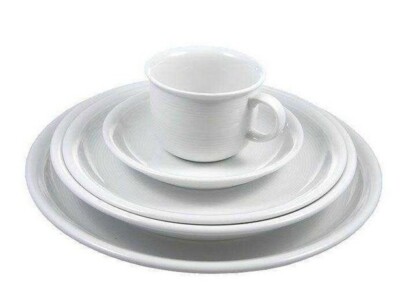 THOMAS TREND WEISS KOMPLETTSET 5TLG. Kaffee Service, Tasse, Teller