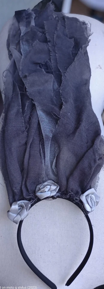 Divertido Mundo Zombi Cementerio Cuerpo Novia Vestido Disfraz Niños Talla Grande 10/12 Foto 4 de 4