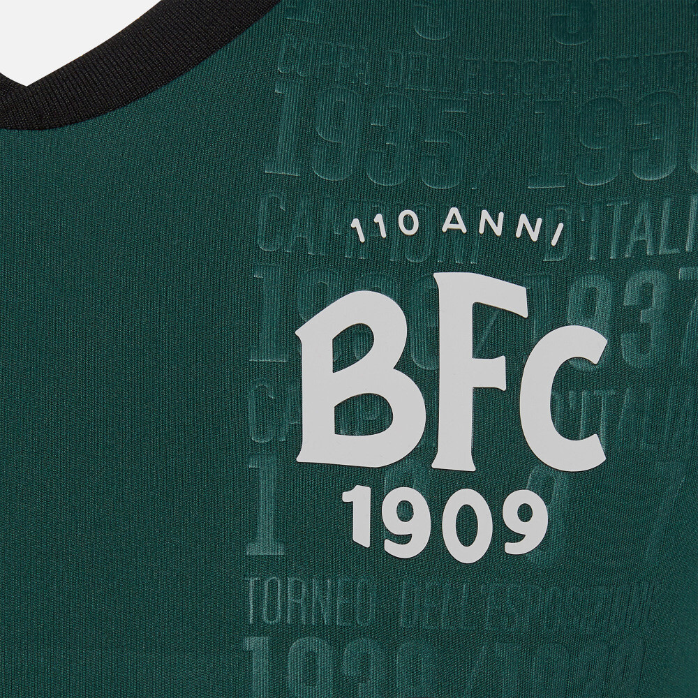 7219 MACRON BOLOGNA 3' MAGLIA GARA ANNIVERSARIO 110 ANNI BAMBINO BOX N'1615