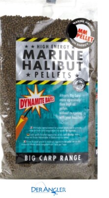 Dynamite Baits Marine Halibut Pellet 4mm 900g Halibutpellets 0,9kg Fischpellets