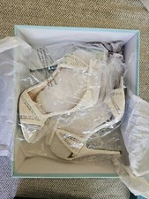Blue by Betsey Johnson "I Do" Ivory Stiletto Heels Size 7.5