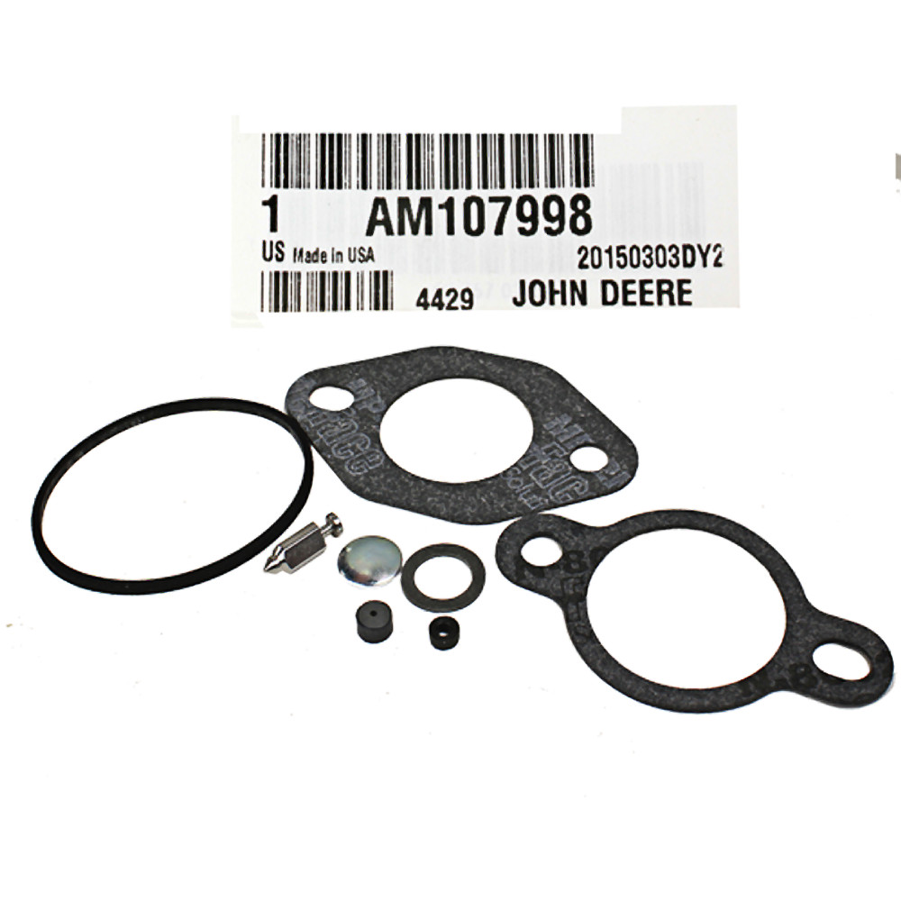 John Deere Original Equipment Carburetor Repair Kit #AM107998