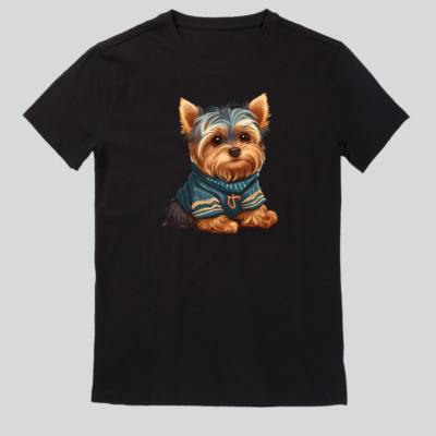 T-Shirt Yorkshire Terrier always be cool Hunde Dogs Rasse Haustier Spruch Fun