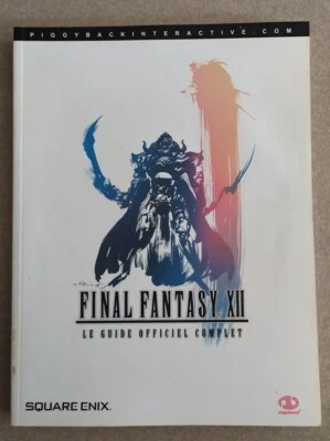 Final Fantasy 12 XII PS2 + Guide Officiel Piggybakck FR - Photo 1/4