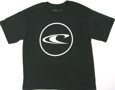 O'neill T Shirt The Original American Surf Co  Charcoal Oneill Circle Logo