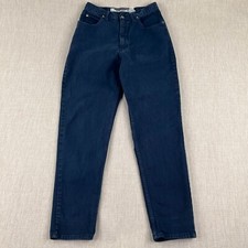 Vintage Anchor Blue Relaxed Jeans Womens 29x30 Normcore Tapered Made In USA City