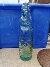 Rare Rees Richards&Williams version 10oz big Size Codd Mineral Bottle llanelli 