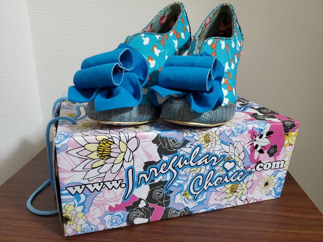 Irregular Choice ☆ Flower pattern ☆ Blue - image 10