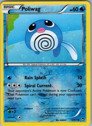 Poliwag 15/111 Furious Fists Reverse Holo Common