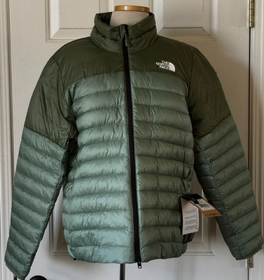 $220 NWT Womens The North Face Terra Peak Thermoball Puffer Jacket Slate Moss