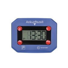 Digitale Parkuhr elektronische Parkscheibe KBA Stvo Zulassung in DE blau