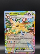 Pokemon 2025 Prismatic Evolutions Leafeon ex 6/131 NM on eBay